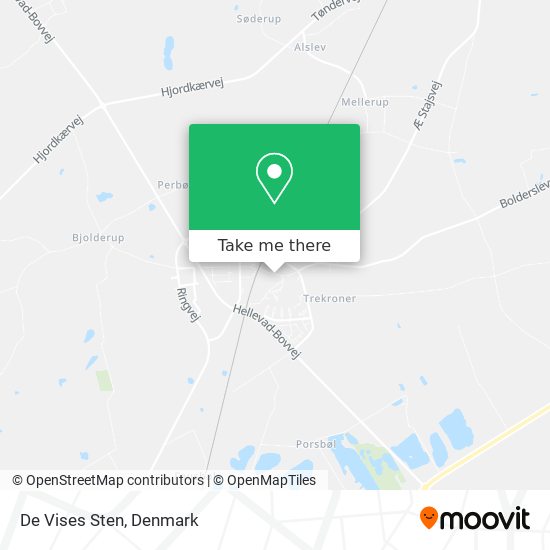 De Vises Sten map