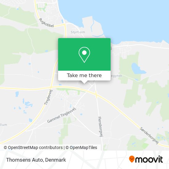 Thomsens Auto map