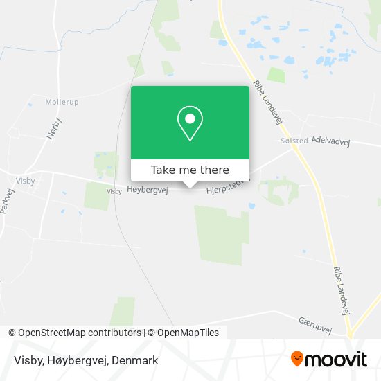 Visby, Høybergvej map