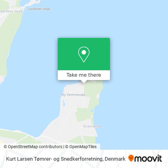 Kurt Larsen Tømrer- og Snedkerforretning map