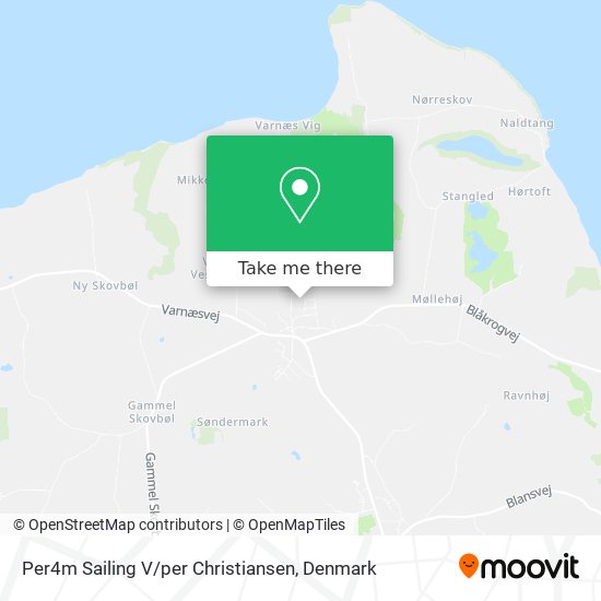 Per4m Sailing V / per Christiansen map