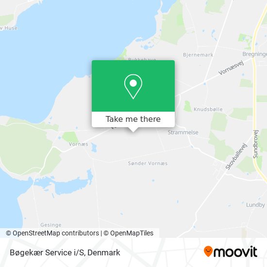 Bøgekær Service i/S map