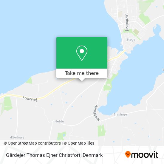 Gårdejer Thomas Ejner Christfort map