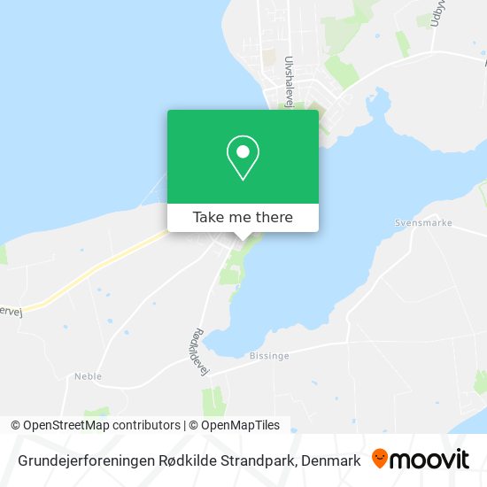 Grundejerforeningen Rødkilde Strandpark map