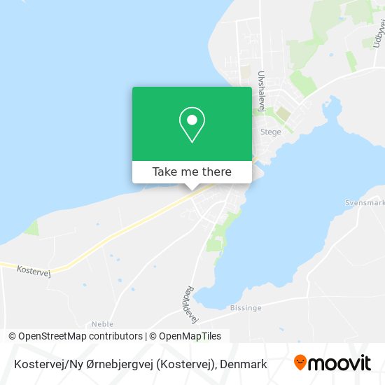Kostervej / Ny Ørnebjergvej map