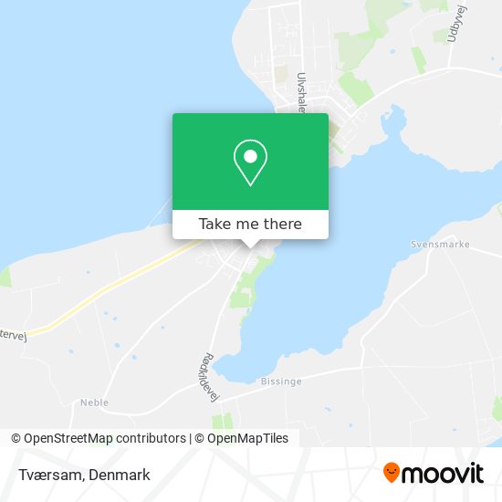 Tværsam map