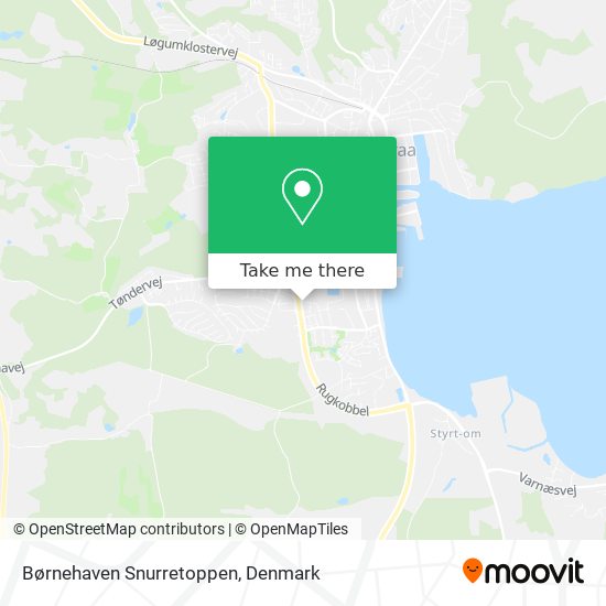 Børnehaven Snurretoppen map
