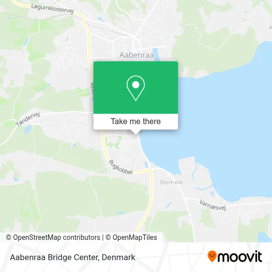 Aabenraa Bridge Center map