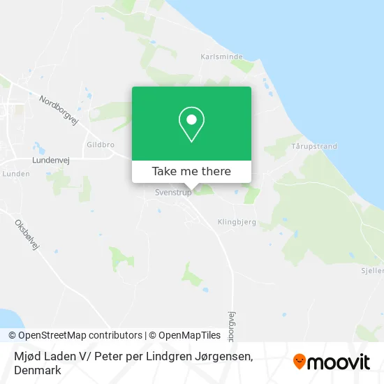 Mjød Laden V/ Peter per Lindgren Jørgensen map