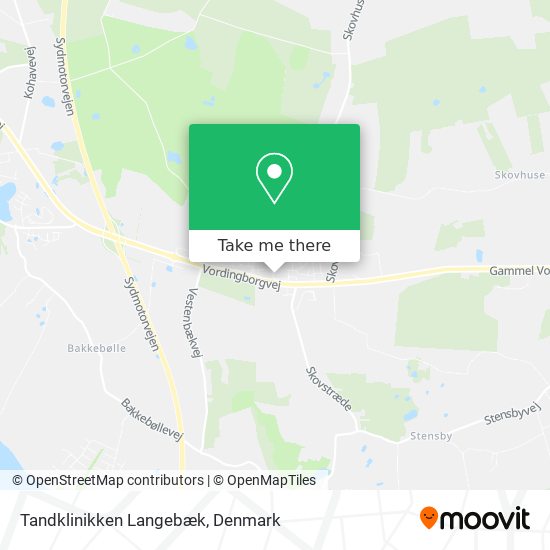 Tandklinikken Langebæk map