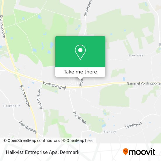 Halkvist Entreprise Aps map