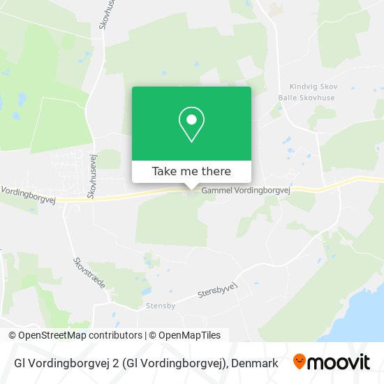 Gl Vordingborgvej 2 map