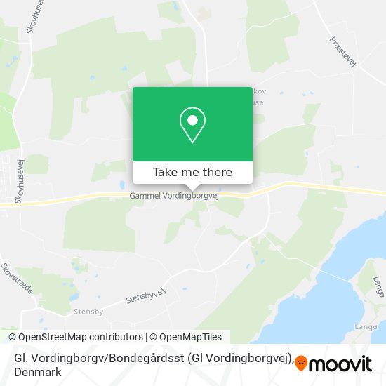 Gl. Vordingborgv / Bondegårdsst (Gl Vordingborgvej) map