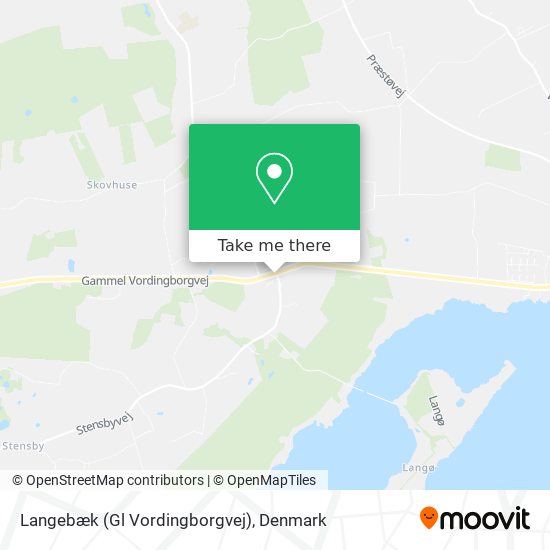 Langebæk (Gl Vordingborgvej) map