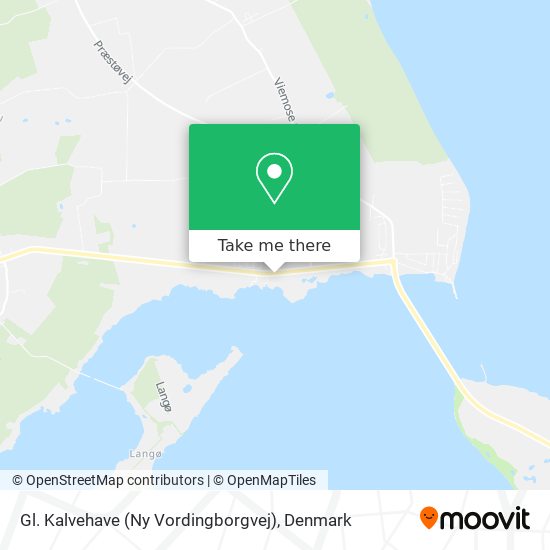 Gl. Kalvehave (Ny Vordingborgvej) map