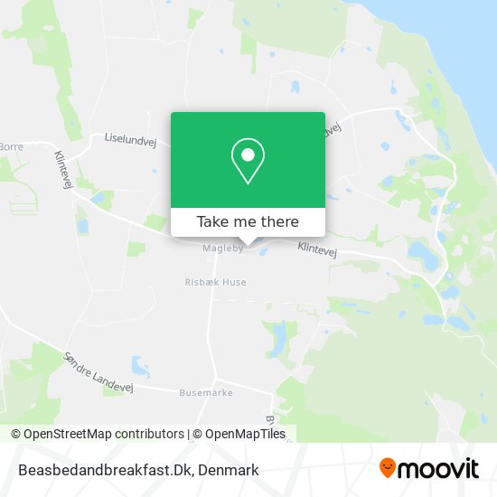 Beasbedandbreakfast.Dk map