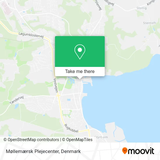 Møllemærsk Plejecenter map