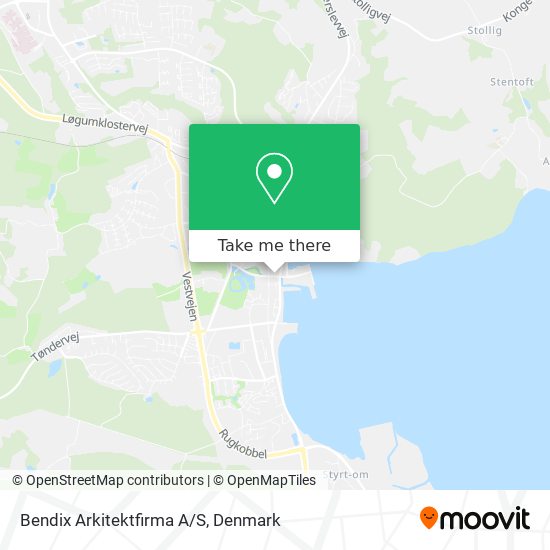 Bendix Arkitektfirma A/S map