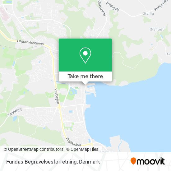 Fundas Begravelsesforretning map