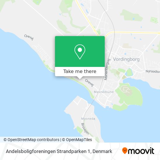Andelsboligforeningen Strandparken 1 map