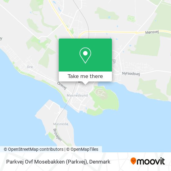 Parkvej Ovf Mosebakken map