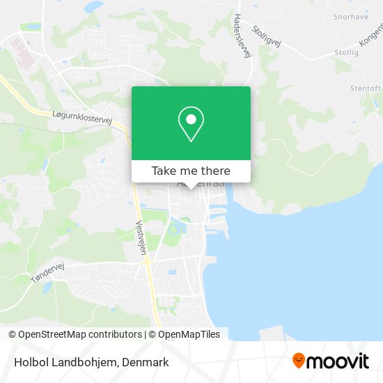 Holbol Landbohjem map