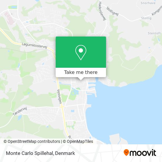Monte Carlo Spillehal map