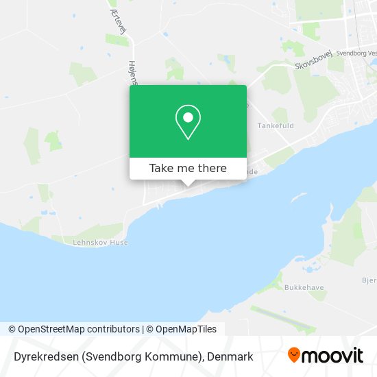 Dyrekredsen (Svendborg Kommune) map
