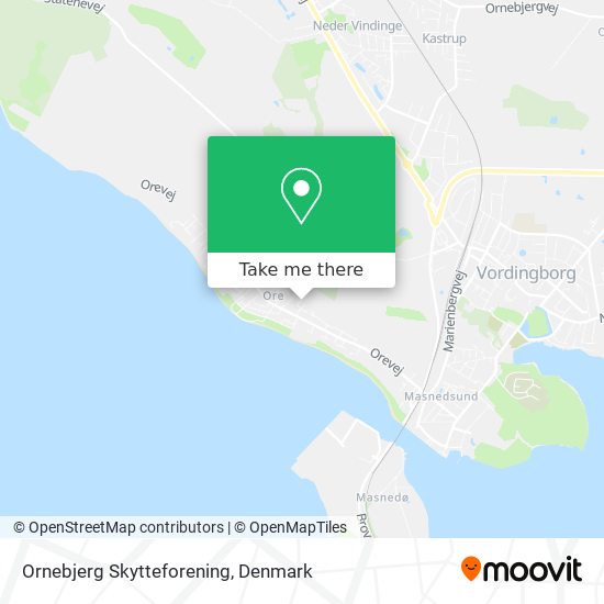 Ornebjerg Skytteforening map