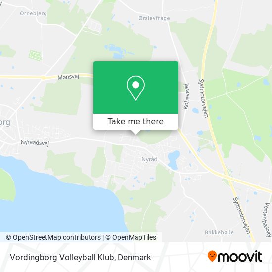 Vordingborg Volleyball Klub map