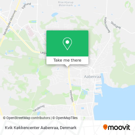 Kvik Køkkencenter Aabenraa map
