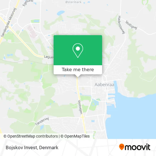 Bojskov Invest map
