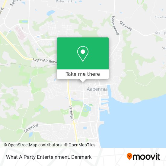 What A Party Entertainment map