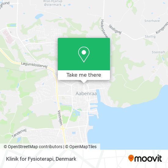 Klinik for Fysioterapi map