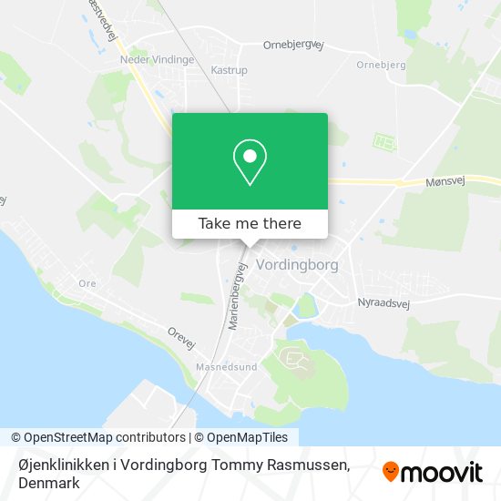 Øjenklinikken i Vordingborg Tommy Rasmussen map