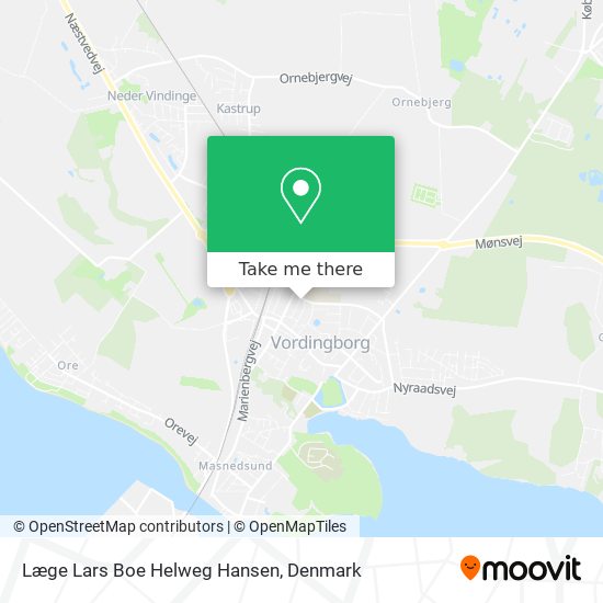 Læge Lars Boe Helweg Hansen map