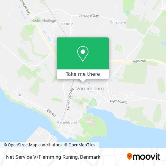 Net Service V/Flemming Runing map