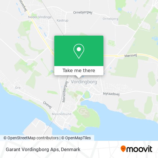 Garant Vordingborg Aps map