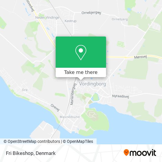 Bowling ar Il How to get to Fri Bikeshop in Vordingborg by Train or Bus?