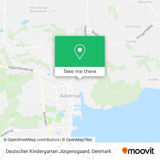 Deutscher Kindergarten Jürgensgaard map