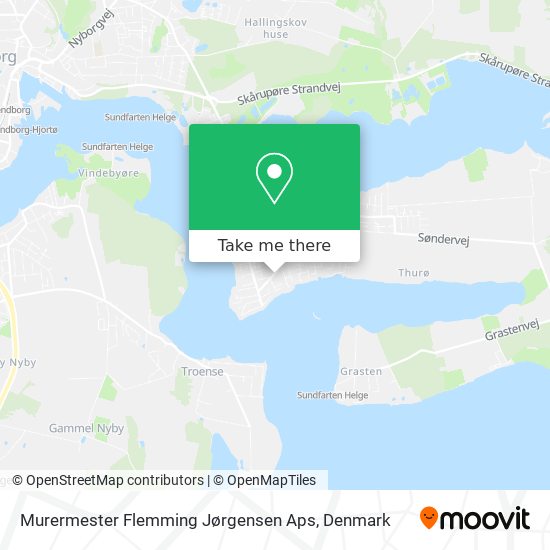 Murermester Flemming Jørgensen Aps map
