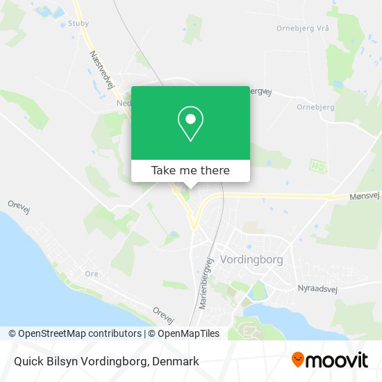 Quick Bilsyn Vordingborg map