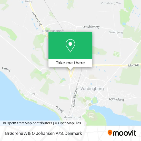 Brødrene A & O Johansen A/S map