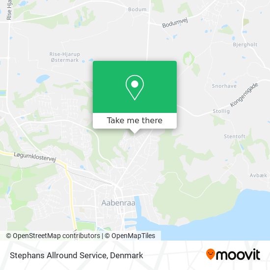 Stephans Allround Service map