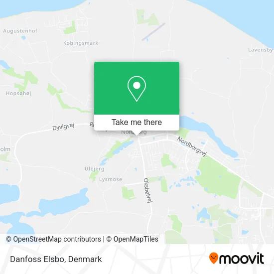 Danfoss Elsbo map
