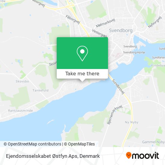 Ejendomsselskabet Østfyn Aps map
