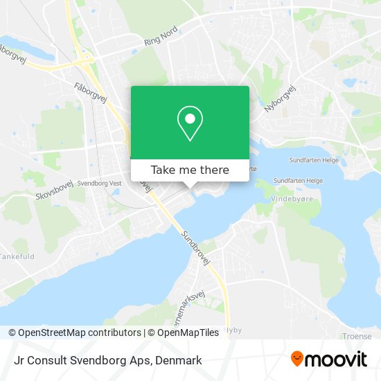 Jr Consult Svendborg Aps map