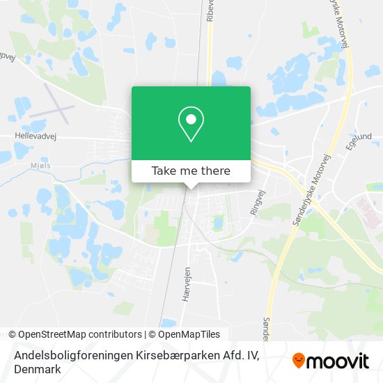 Andelsboligforeningen Kirsebærparken Afd. IV map