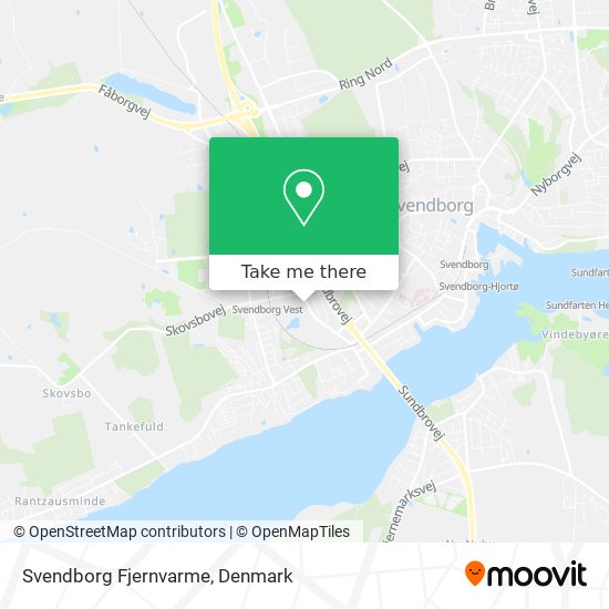 Svendborg Fjernvarme map