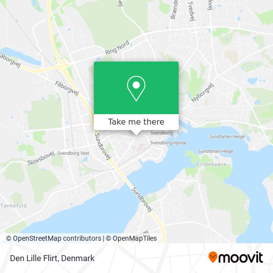 Den Lille Flirt map